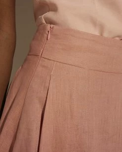 Linen Midi Skirt -pauw Sales Shop pauw 1210130105LI230 M2 1