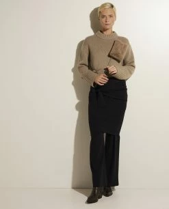 Wool Wrap Skirt -pauw Sales Shop pauw 122013040522380 M1 1
