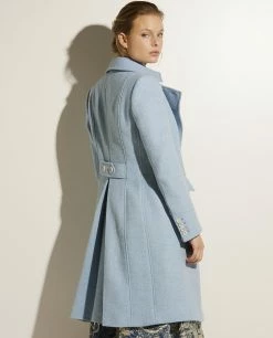 Double Breasted Woolen Coat -pauw Sales Shop pauw 142013004214320 P5 2