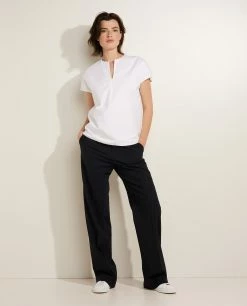 Cotton Cap Sleeved Top -pauw Sales Shop pauw 172013000630004 M1 1