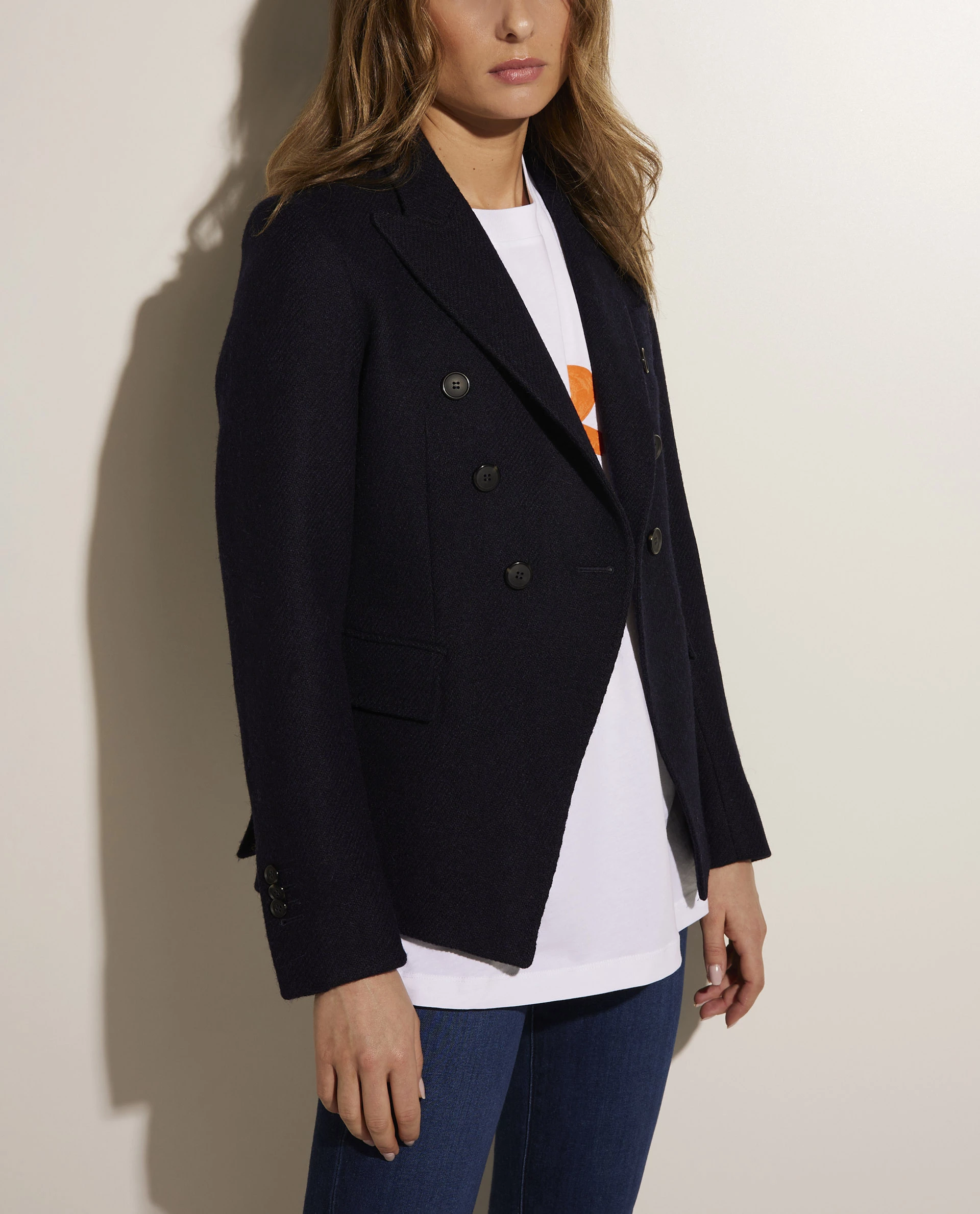 Tailored Wool Blazer 2 Tailored Wool Blazer - Image 2