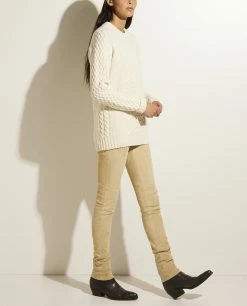 Suede Legging With Stretch