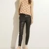 Stretch Leather Pants