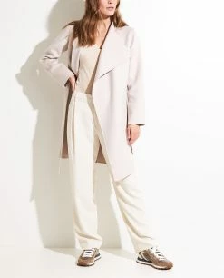Cashmere Coat With Belt