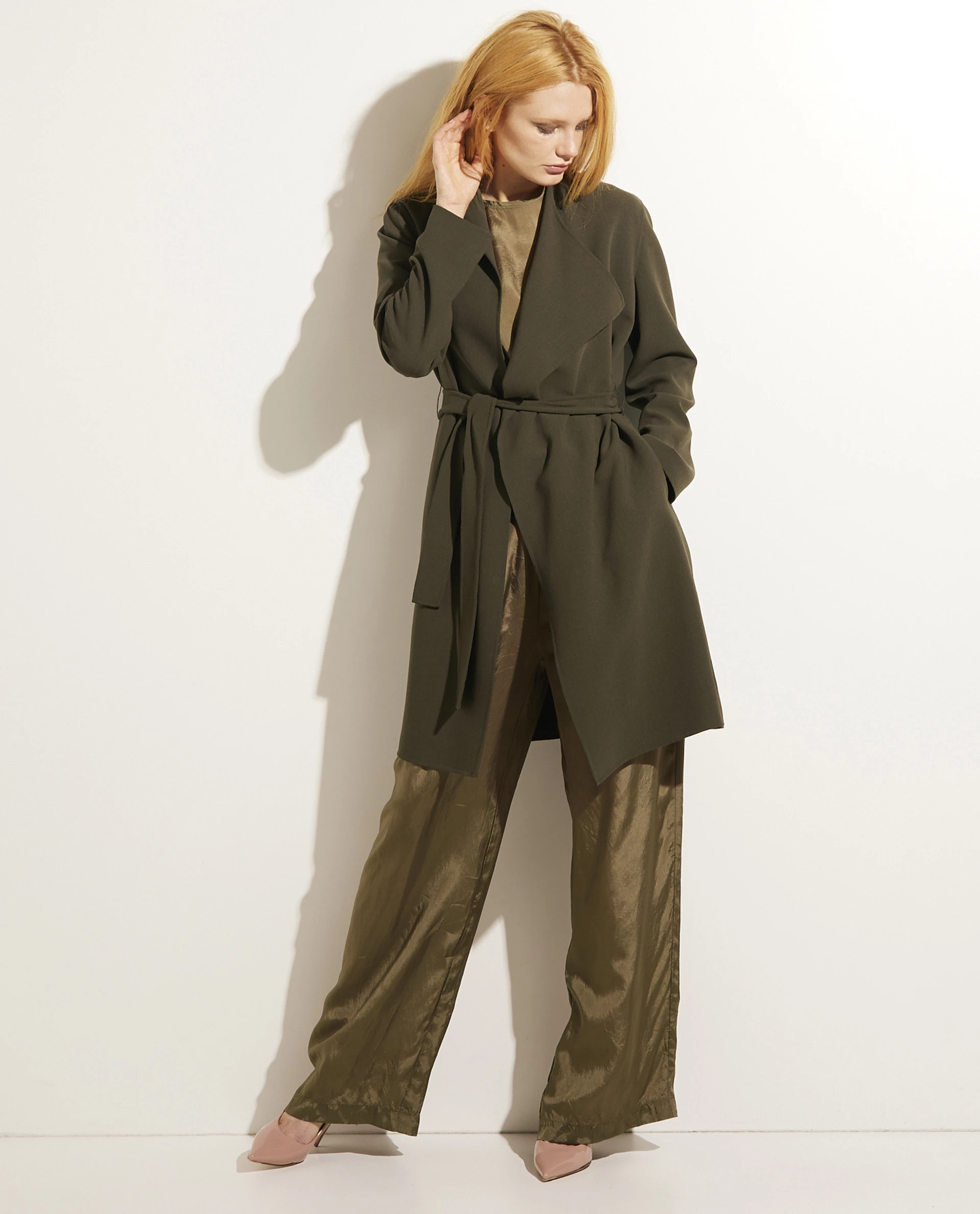 Wool Coat With Belt 1 Wool Coat With Belt