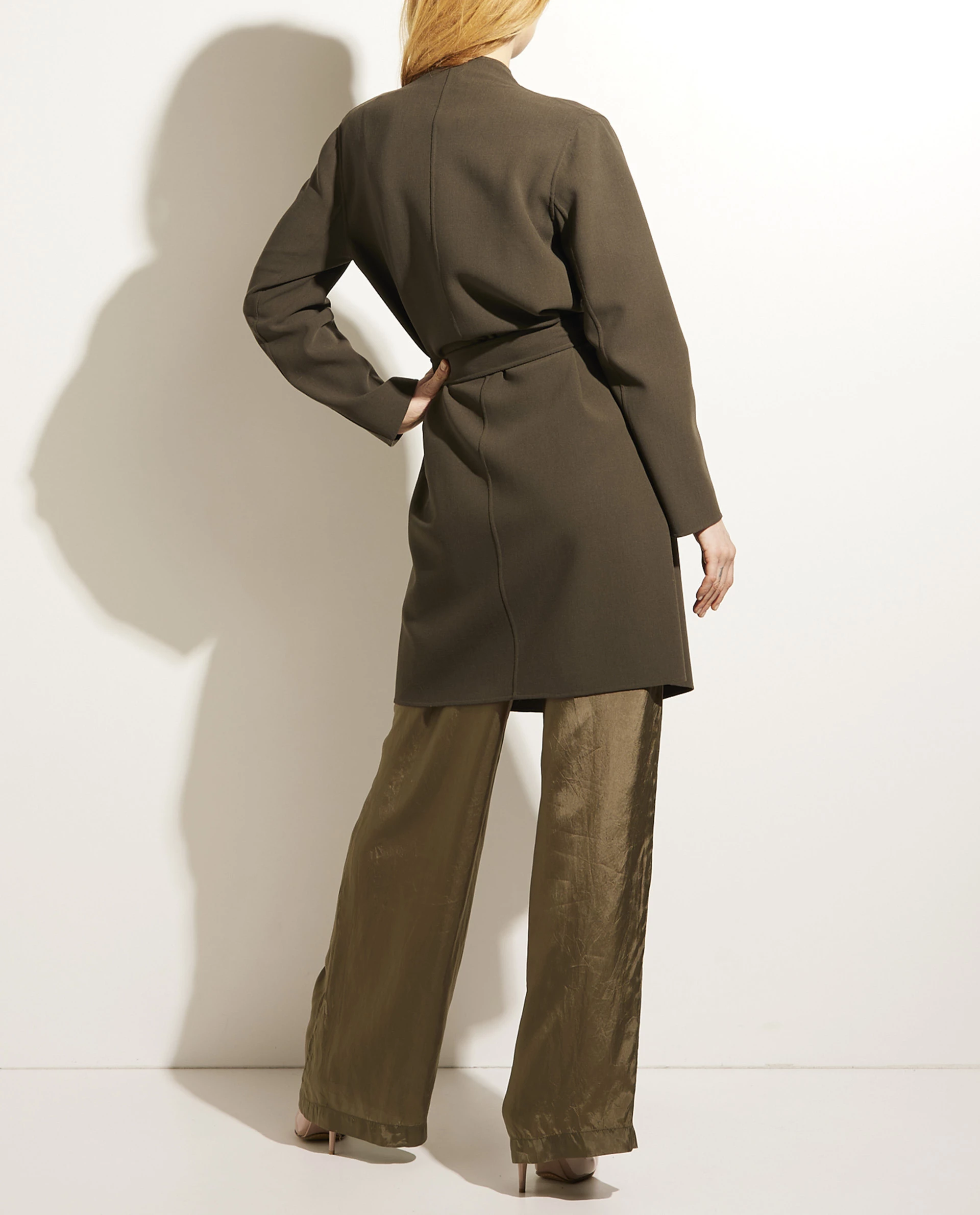 Wool Coat With Belt 3 Wool Coat With Belt - Image 3