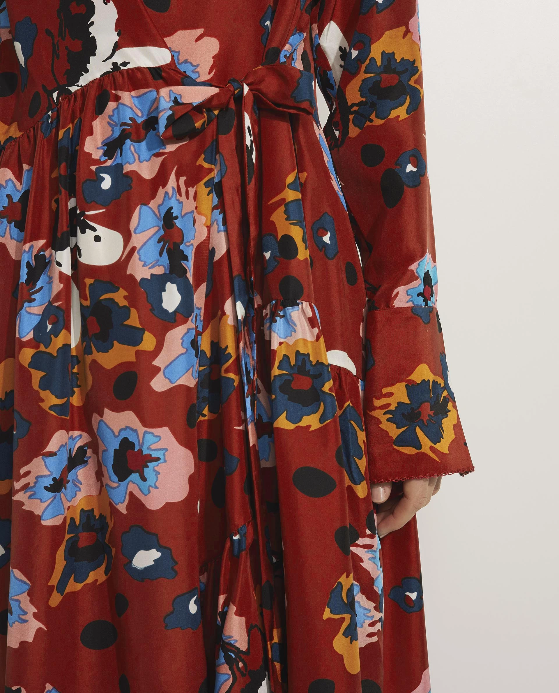 Midi Dress In Silk 6 Midi Dress In Silk - Image 6