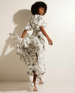 Pleated Maxi Dress -pauw Sales Shop pauw 410W910010PL00F P5 1