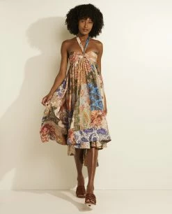 Silk Dress With Print