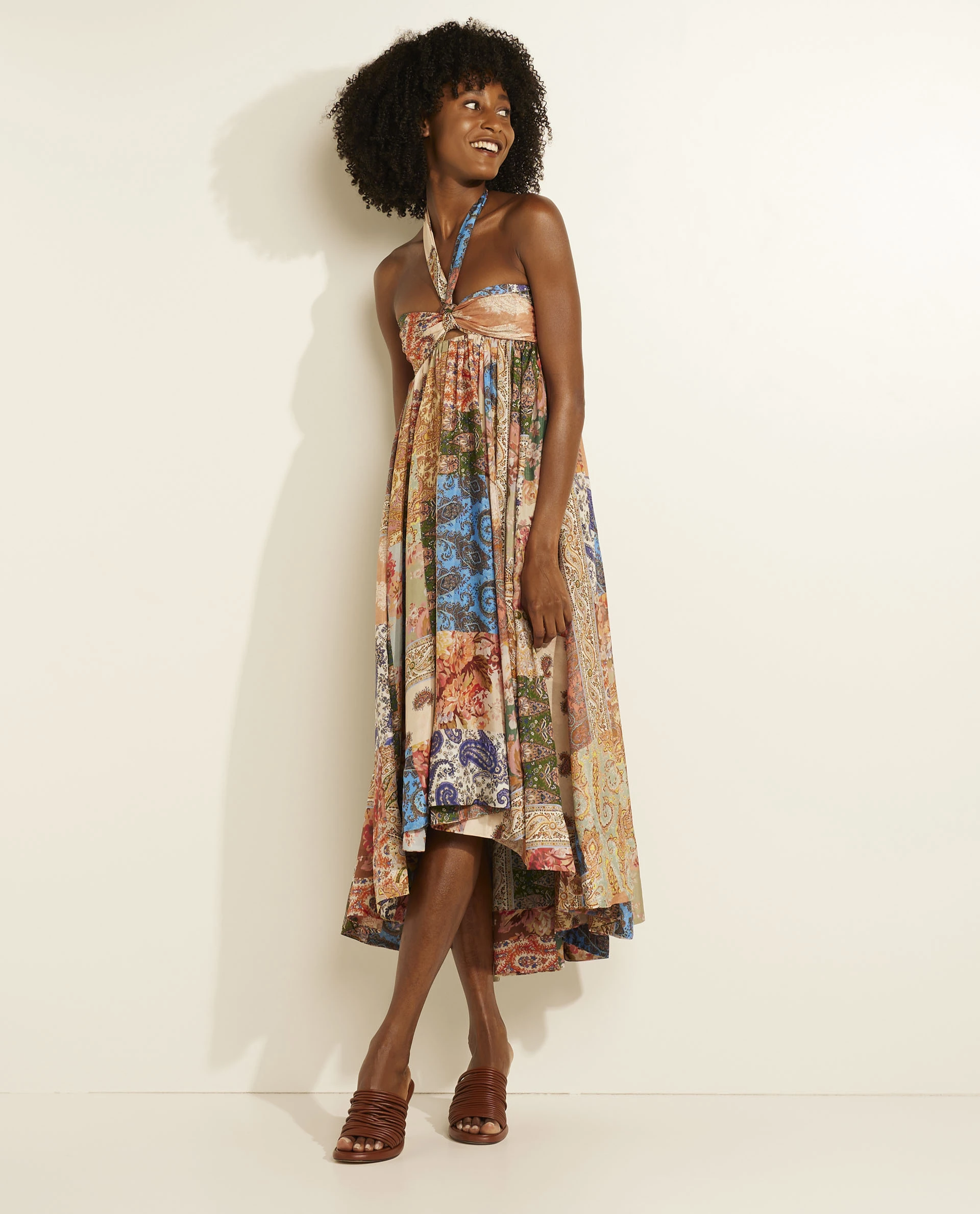 Silk Dress With Print 2 Silk Dress With Print - Image 2