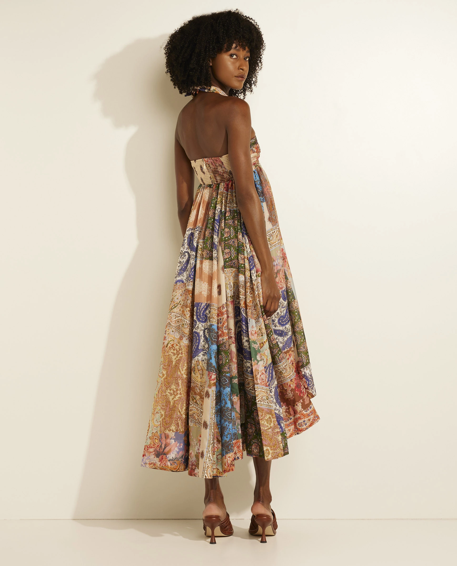 Silk Dress With Print 3 Silk Dress With Print - Image 3