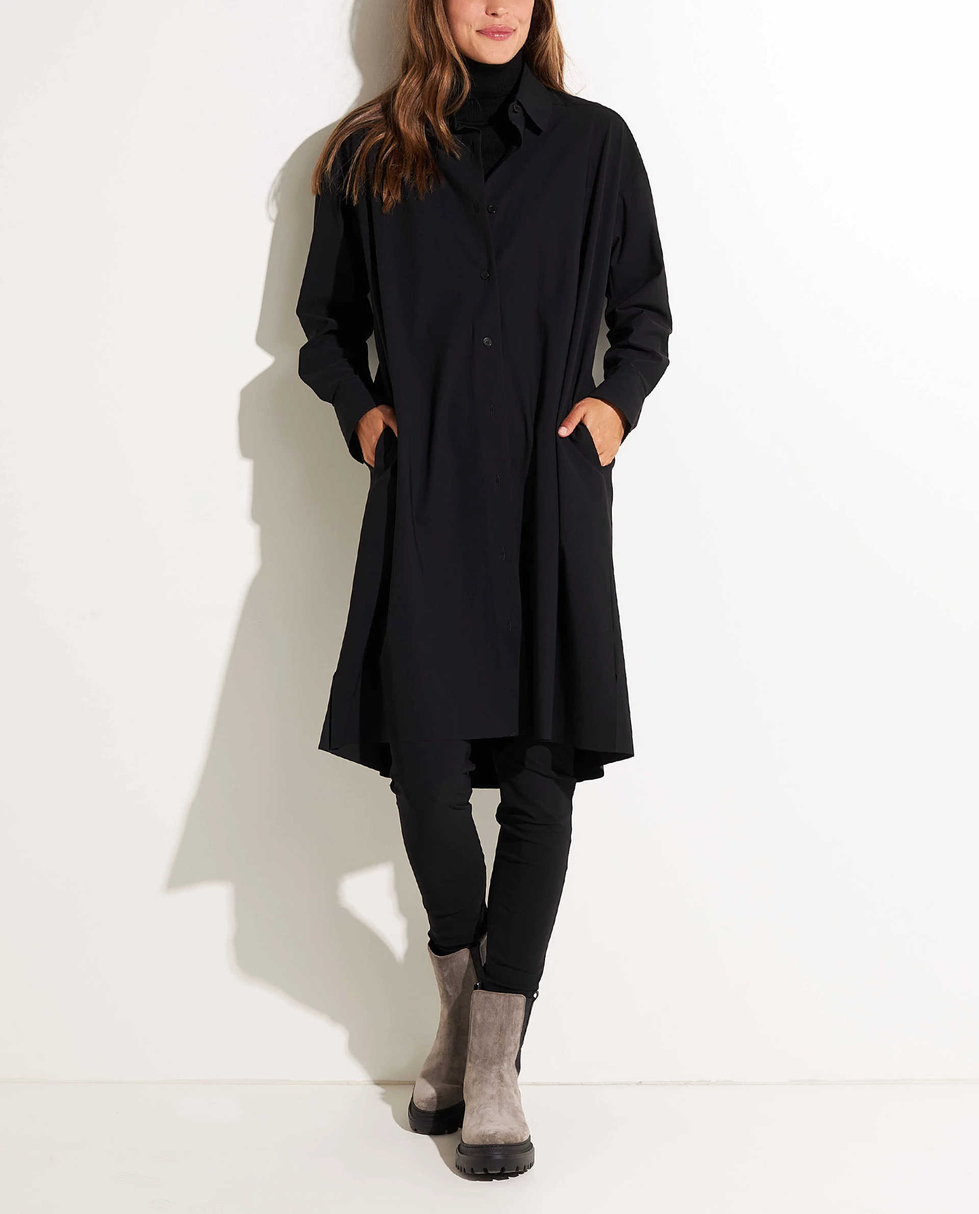 Shirt Dress With Belt 2 Shirt Dress With Belt - Image 2