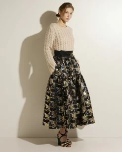Jacquard Skirt