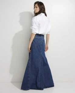 Denim Maxi Skirt -pauw Sales Shop pauw 420W91000634820 P5 1