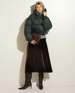 Velvet Midi Skirt -pauw Sales Shop pauw 421546001838600 M1 2