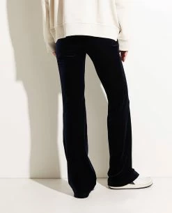 Flared Trousers In Stretch Velvet -pauw Sales Shop pauw 430546005338380 P5 3