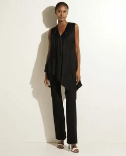 Wide Leg Tailored Pants