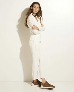 Tailored Pants In Silk Blend 6 Tailored Pants In Silk Blend -pauw Sales Shop pauw 430U0100059S050 P4 5