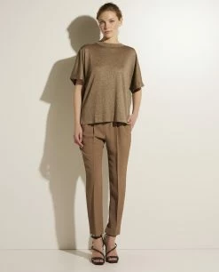 Tailored Pants In Silk Blend