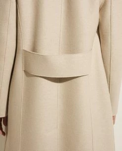 Double Breasted Woolen Coat -pauw Sales Shop pauw 440D090016WV770 M2 2