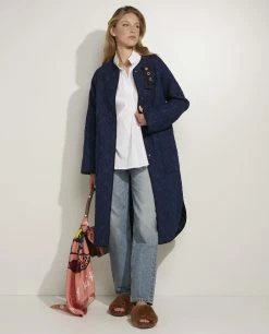 Quilted Denim Jacket -pauw Sales Shop pauw 440L110018DN820 M1 1