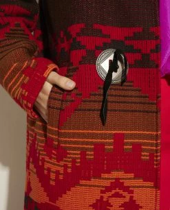 Wool Navajo-style Coat 9 Wool Navajo-style Coat -pauw Sales Shop pauw 440W900001WO209 M2 2