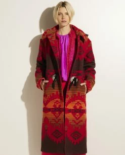 Wool Navajo-style Coat