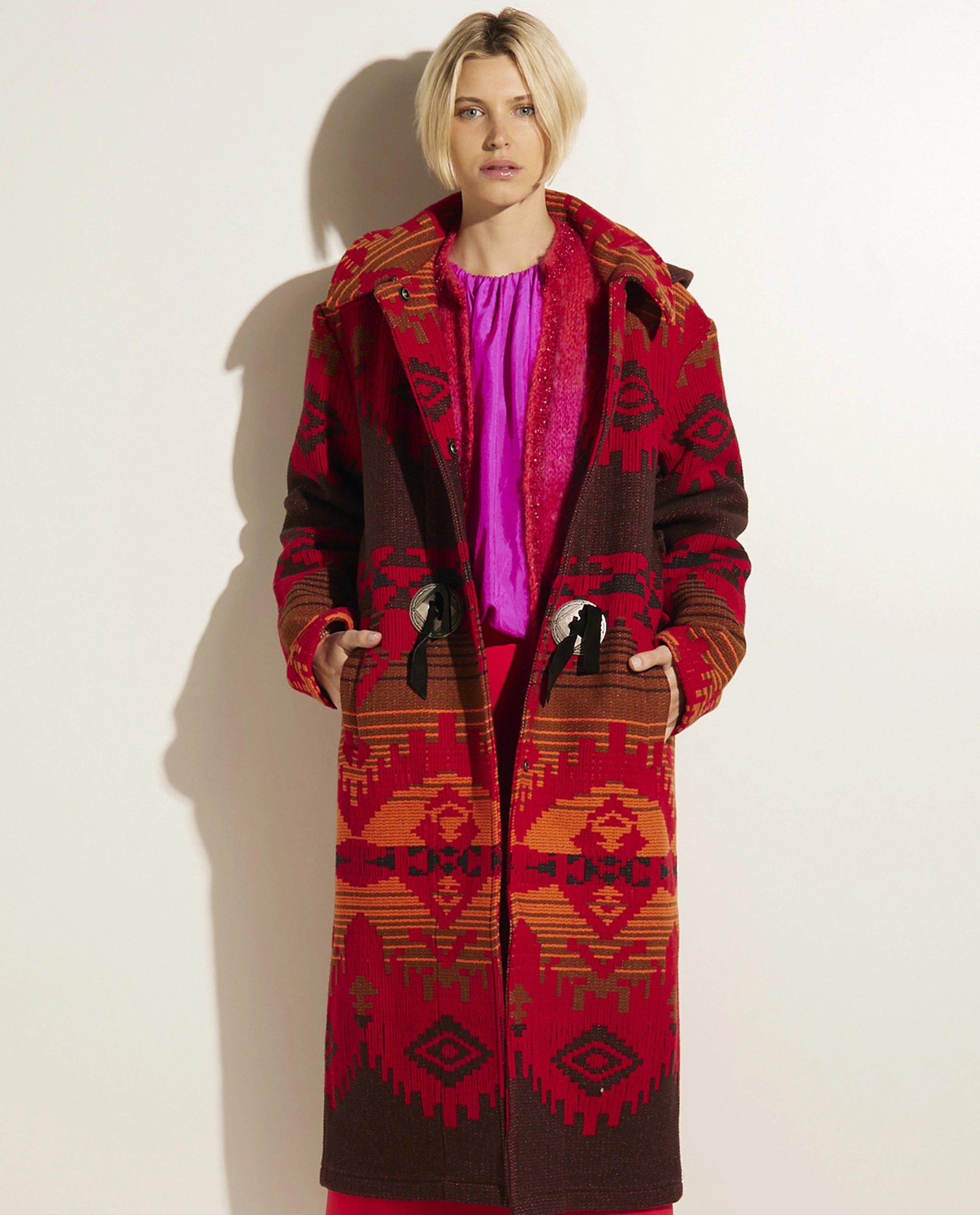 Wool Navajo-style Coat 1 Wool Navajo-style Coat