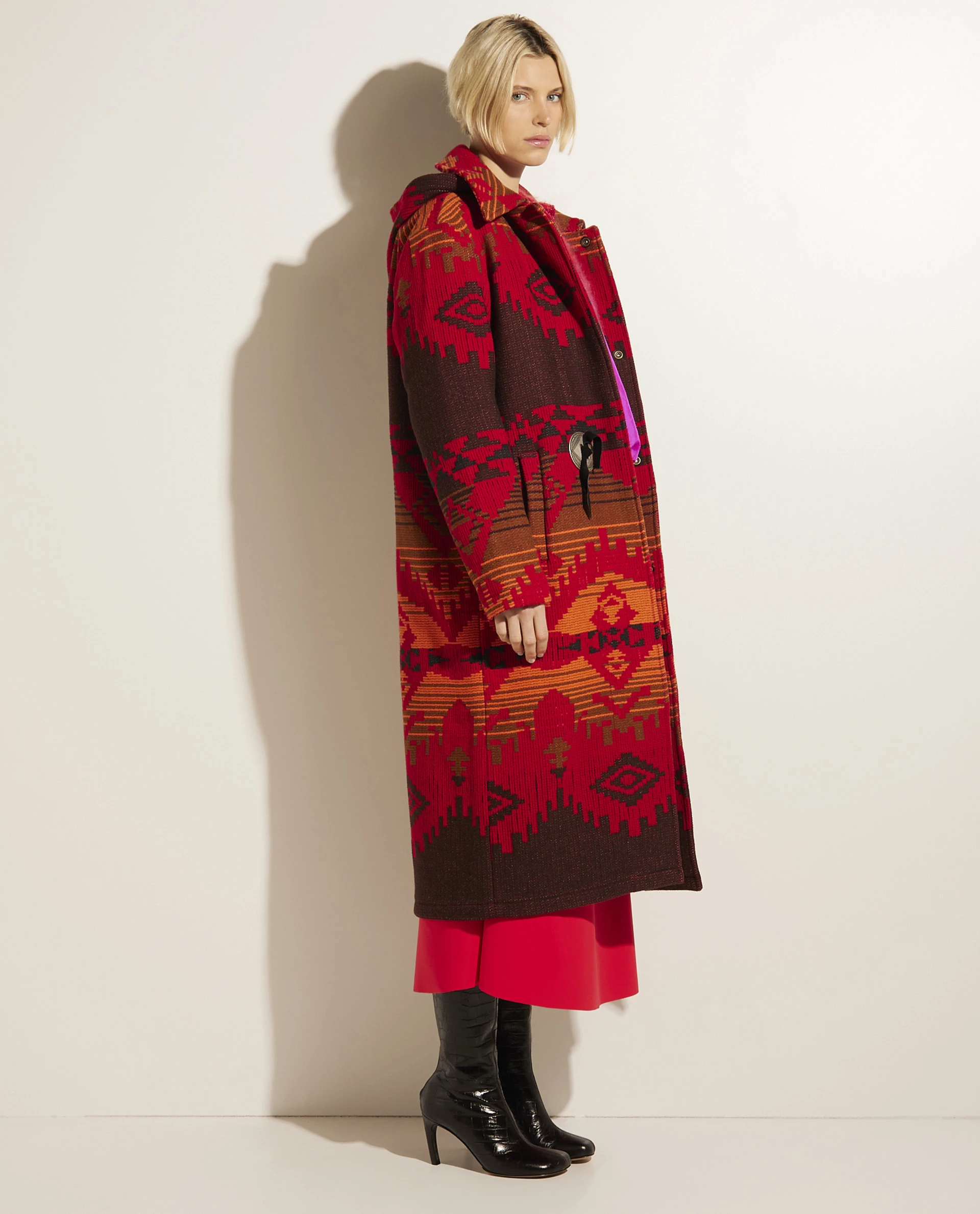 Wool Navajo-style Coat 2 Wool Navajo-style Coat - Image 2