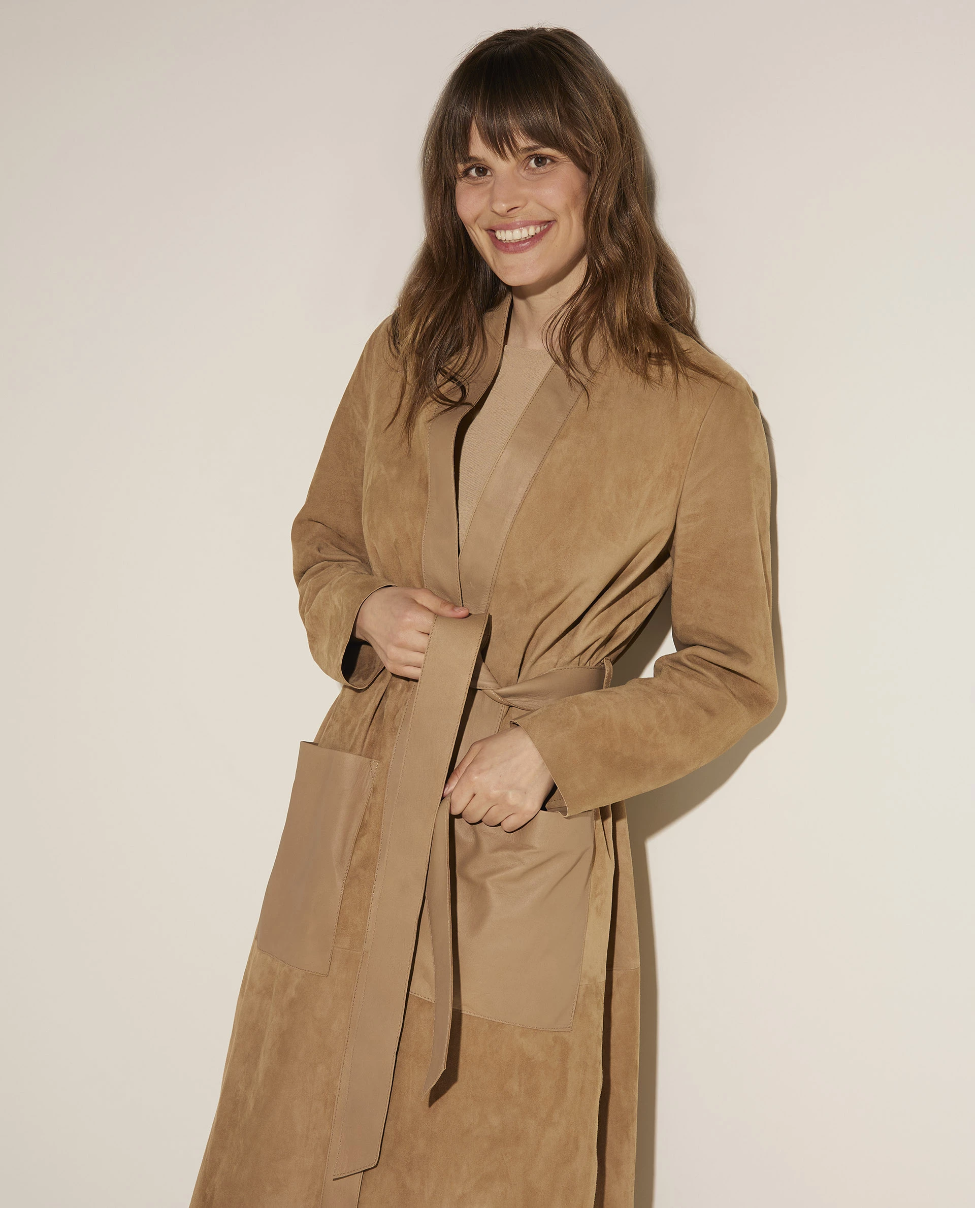 Coat With Belt 5 Coat With Belt - Image 5