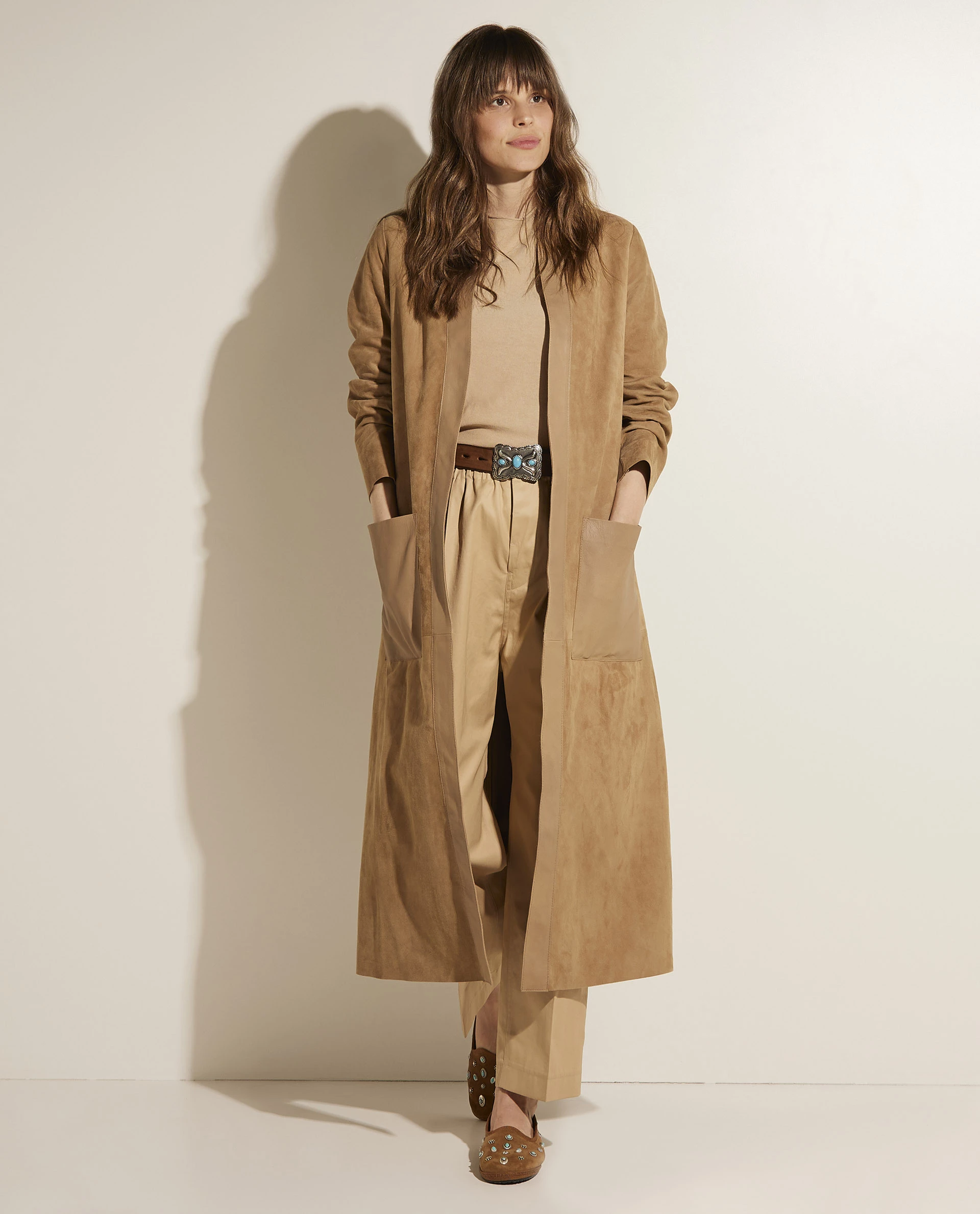 Coat With Belt 1 Coat With Belt