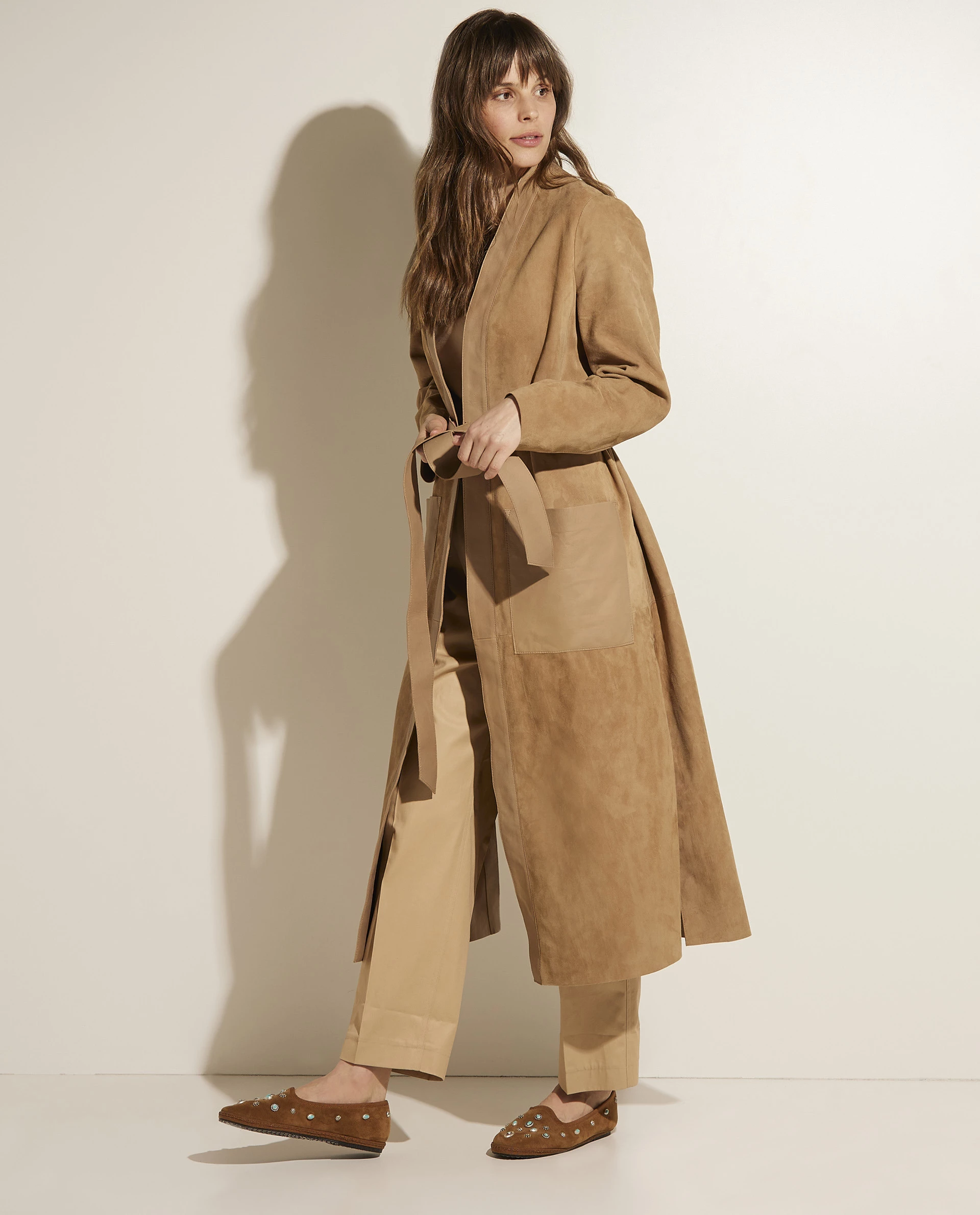 Coat With Belt 2 Coat With Belt - Image 2