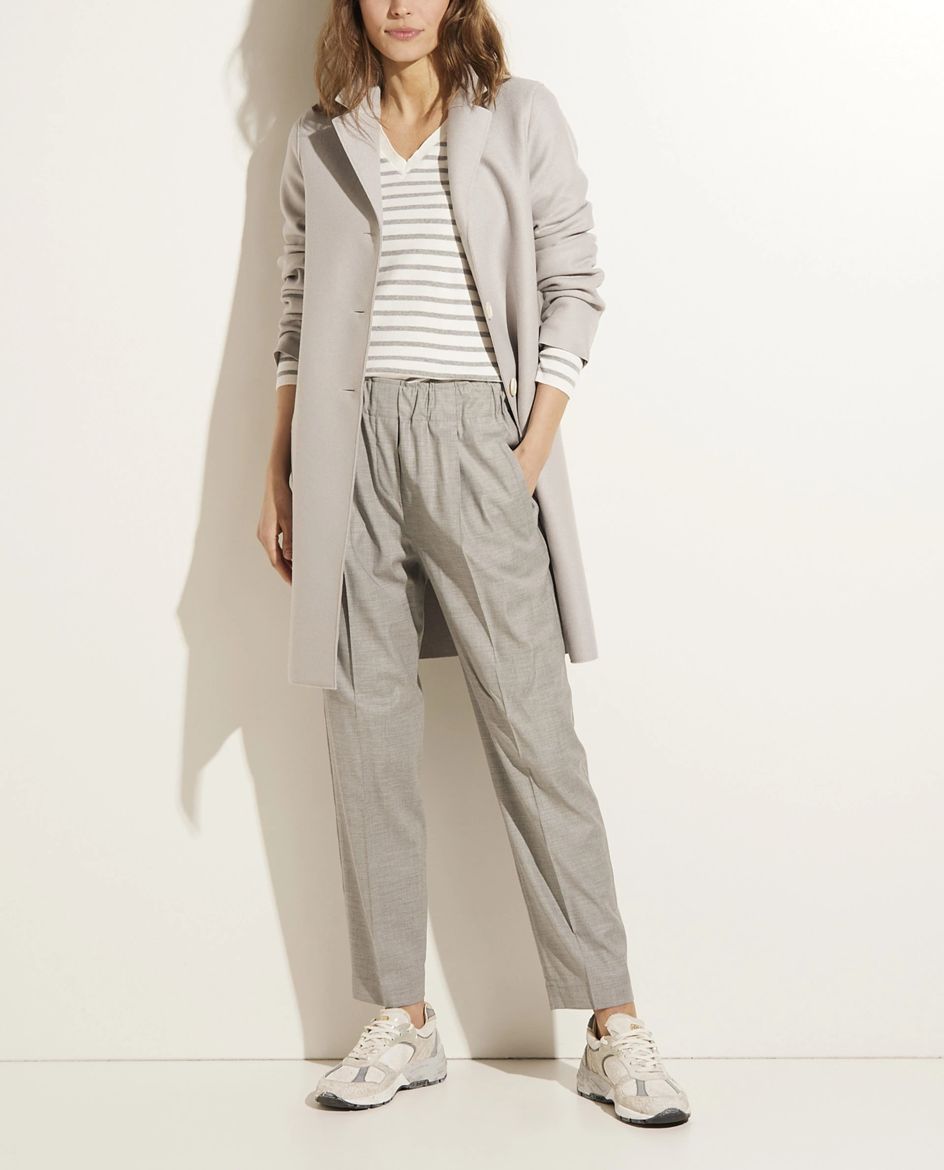 Boxy Wool Coat 2 Boxy Wool Coat - Image 2