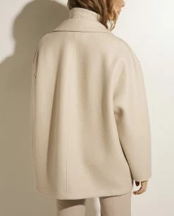 Oversized Woolen Coat -pauw Sales Shop pauw 442D090023WV770 P5 2