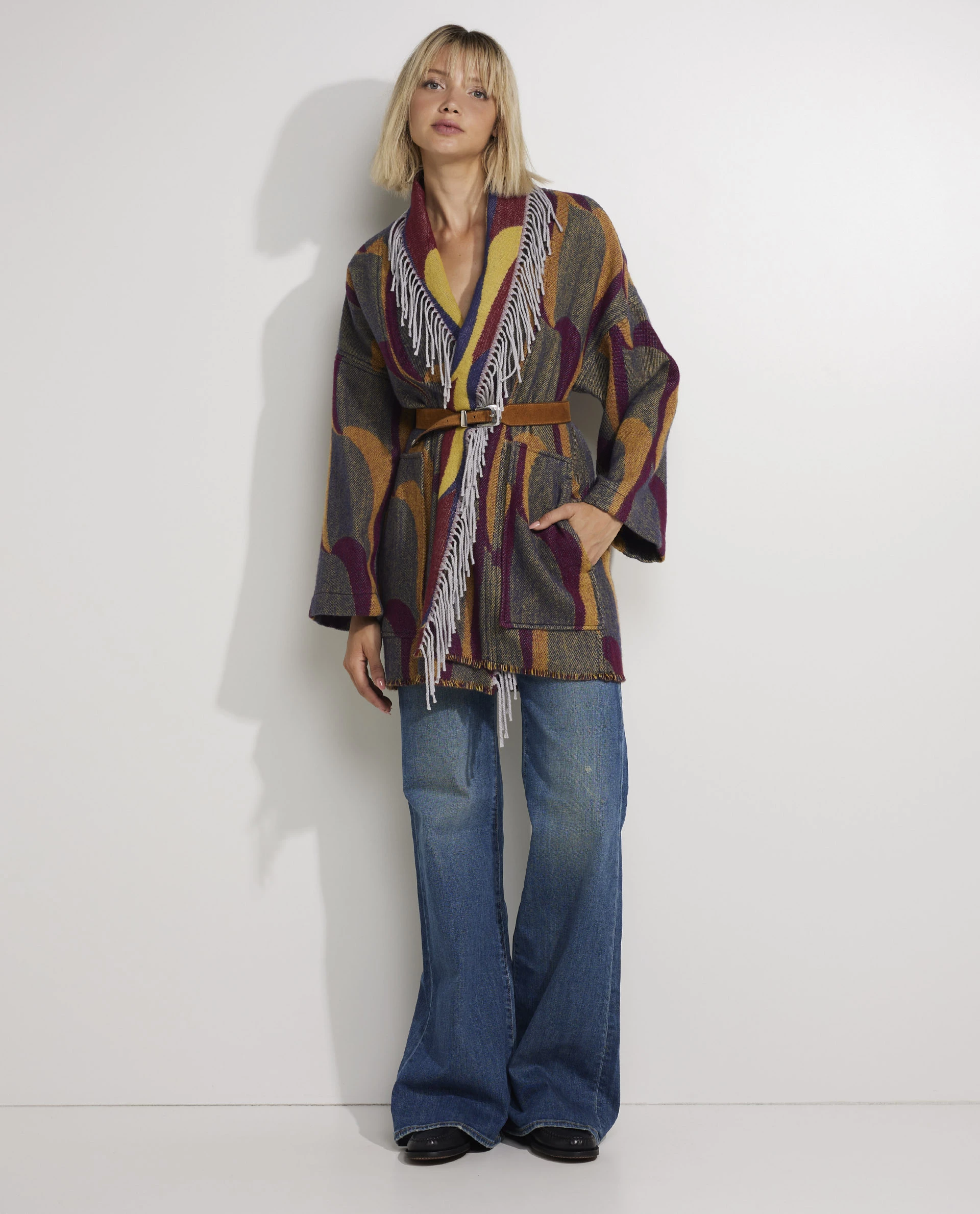 Wool Mix Kimono 4 Wool Mix Kimono - Image 4