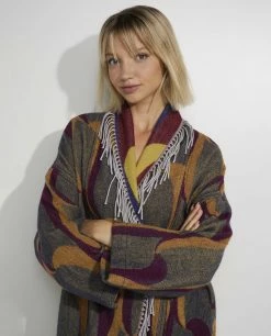 Wool Mix Kimono 9 Wool Mix Kimono -pauw Sales Shop pauw 442L110070W9824 M2 1