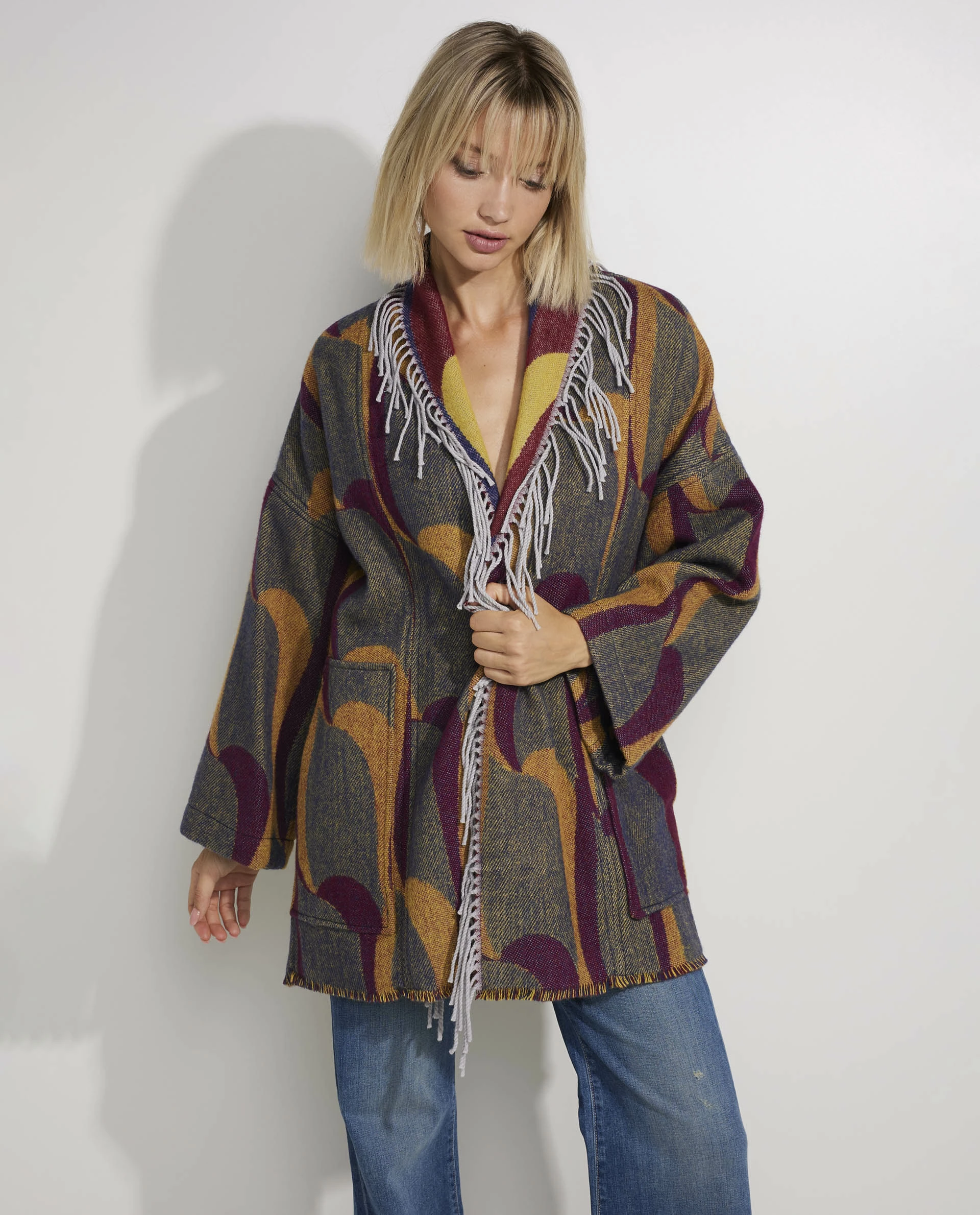 Wool Mix Kimono 1 Wool Mix Kimono