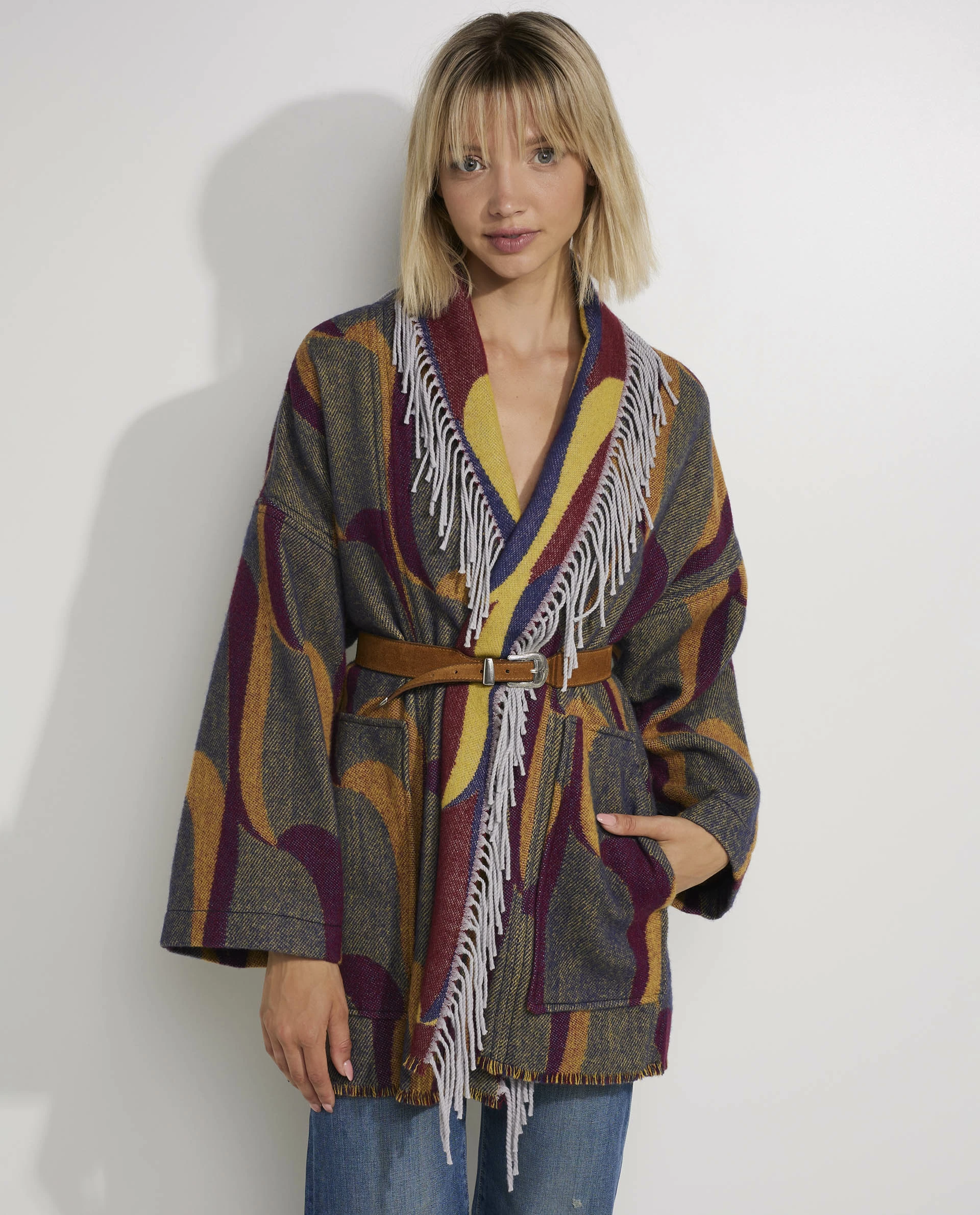 Wool Mix Kimono 2 Wool Mix Kimono - Image 2