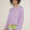 Wool-silk Mix Sweater