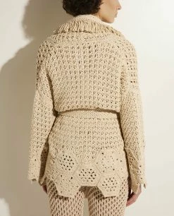 Cotton Blooming Flowers Cardigan -pauw Sales Shop pauw 454D610084CO016 P5 1