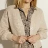 Cashmere-silk Cardigan