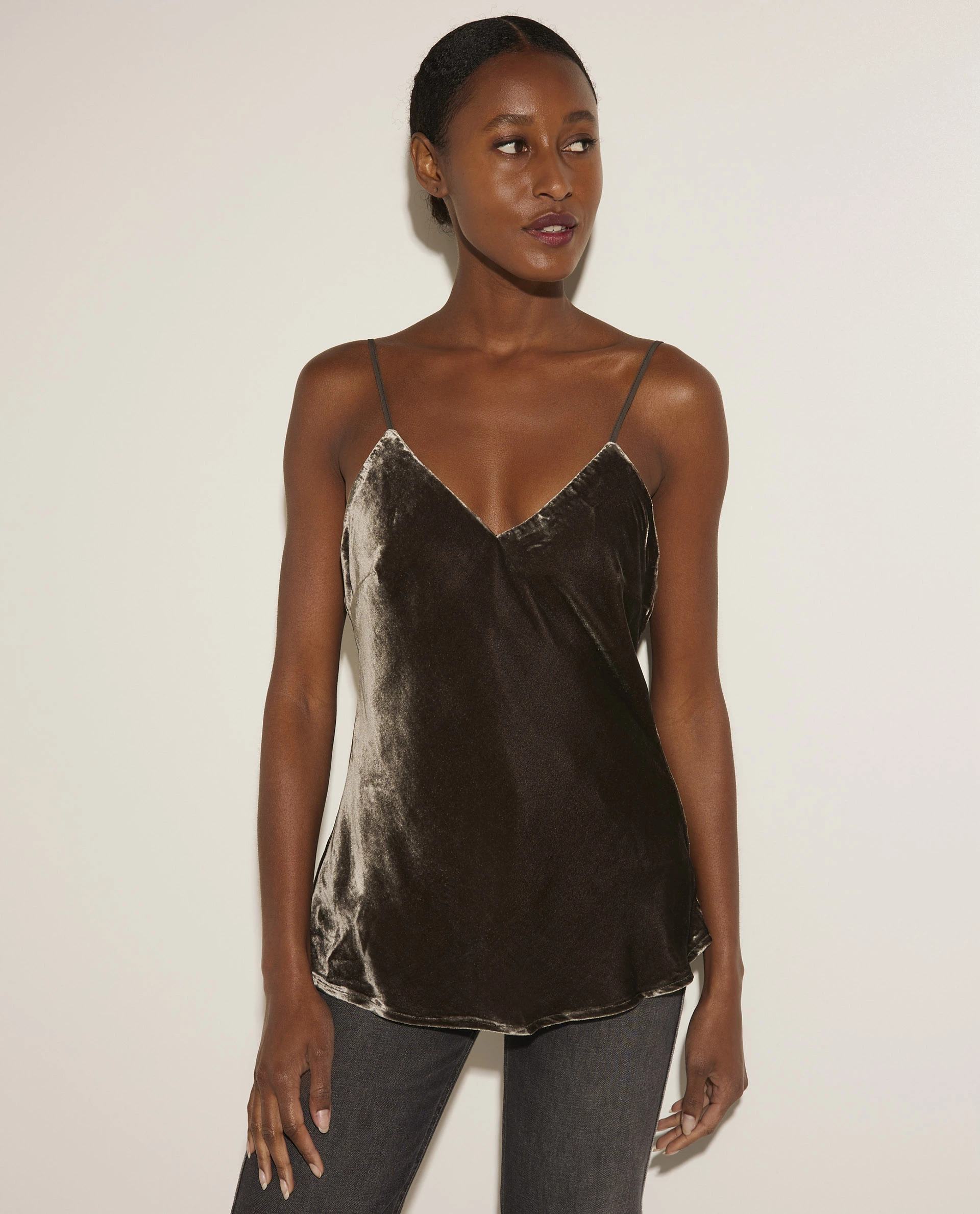 Velvet Top With V-neck 5 Velvet Top With V-neck - Image 5