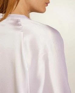 Band Collar Blouse In Silk -pauw Sales Shop pauw 470L270031SI000 M2 2