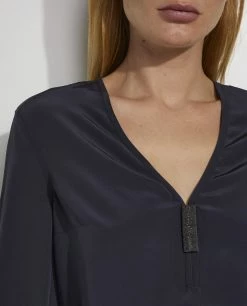 Silk Blouse -pauw Sales Shop pauw 470U010047SE780 M3 1