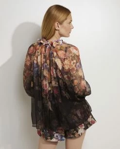 Lumimosity Floral Blouse -pauw Sales Shop pauw 470W910009SI70F P5 1