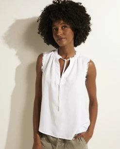 Sleeveless Tencel Top