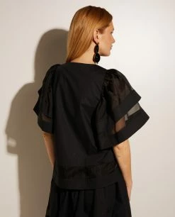 Cotton-linen Blouse -pauw Sales Shop pauw 475W580004S3700 P5 1