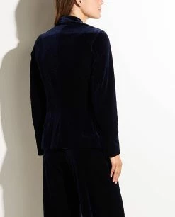 Blazer In Stretch Velvet -pauw Sales Shop pauw 482546008538380 M1 2