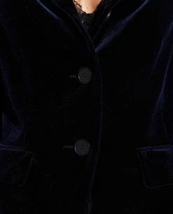 Blazer In Stretch Velvet -pauw Sales Shop pauw 482546008538380 M3 2