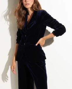 Blazer In Stretch Velvet -pauw Sales Shop pauw 482546008538380 P5 2
